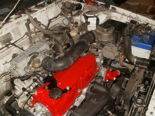 Капитальный ремонт двигателя FE на Mazda 626