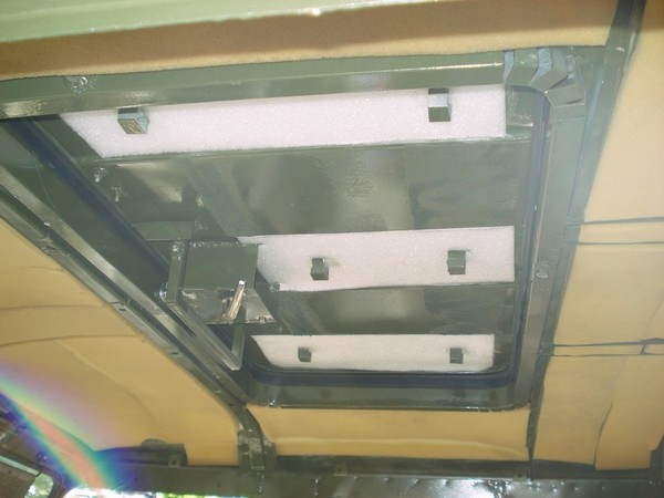 установка люка в крышу УАЗ 469