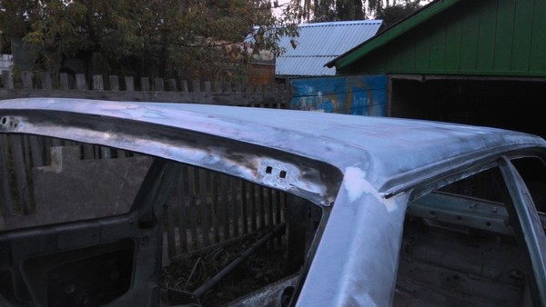 Восстановление кузова ВАЗ 2108 от ржавчины
