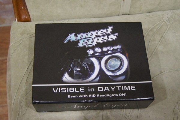 Изготовление и установка ангельских глазок для Nissan Almera N16