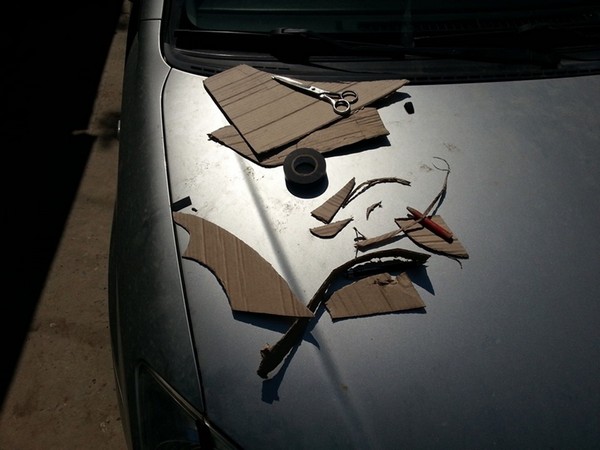 Изготовление ресничек из оргстекла своими руками для фар Toyota Corolla 120