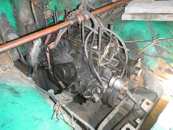 Установка нового мотора УАЗ 31512