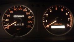 Подсветка панели приборов и центральной консоли в Toyota Corolla 110