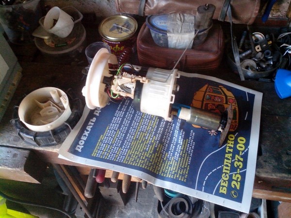 Замена бензонасоса Ford Focus 2