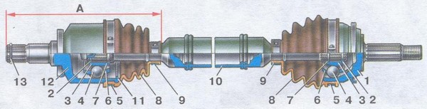 привод передних колес автомобилей ваз 2108, ваз 2109, ваз 21099 статья про привод передних колес автомобилей ваз 2108, ваз 2109, ваз 21099