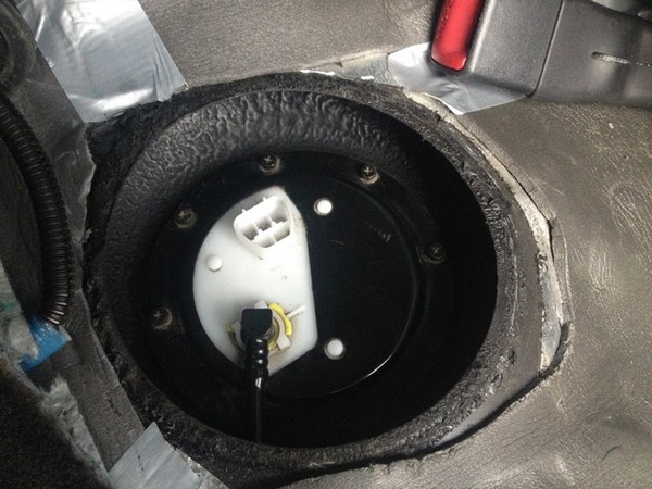 Замена топливного фильтра Toyota Camry ACV40