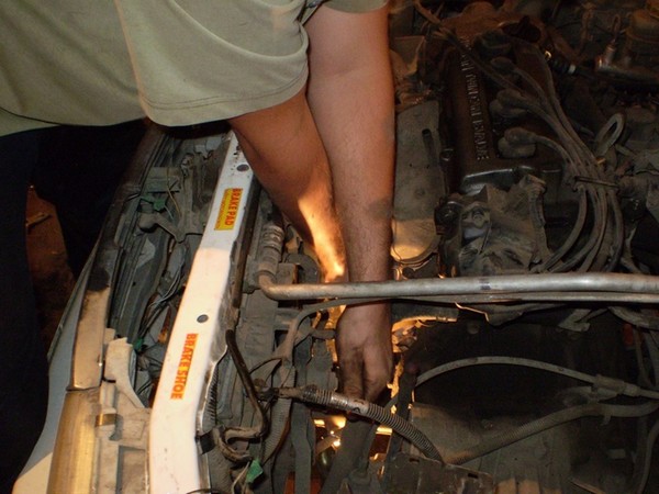 Ремонт и замена двигателя GA15DE на контрактный Nissan Sunny b14