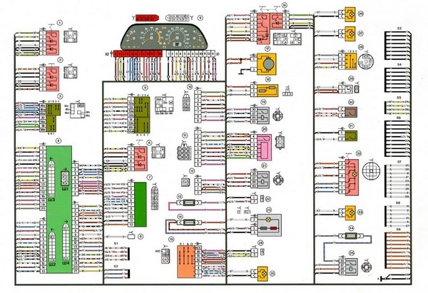Схемы электрооборудования ВАЗ