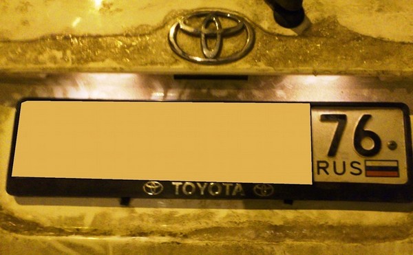 Замена ламп габаритов и подсветки Toyota Corolla Fielder