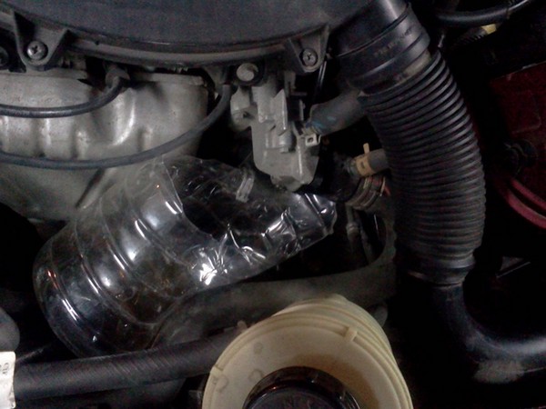 Замена термостата двигателя на Renault Sandero