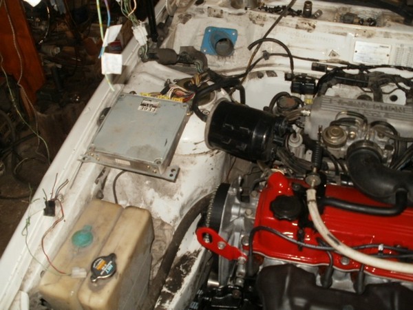 капитальный ремонт двигателя FE на Mazda 626 