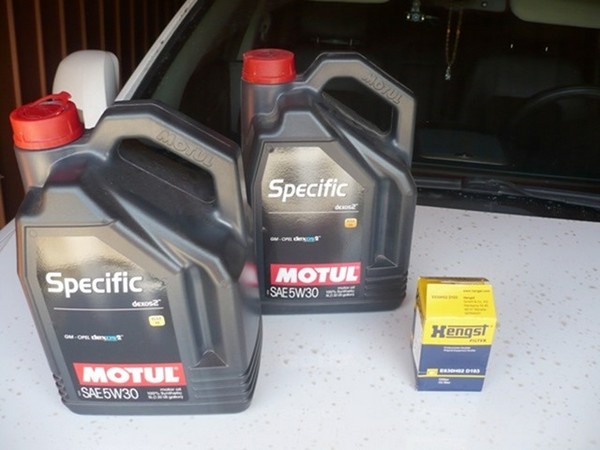 Замена моторного масла в новом двигателе 2.4 и 2.2 и в период обкатки Chevrolet Captiva