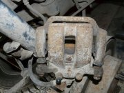 Ремонт тормозного суппорта и замена тормозных дисков и колодок задней оси Nissan X-Trail