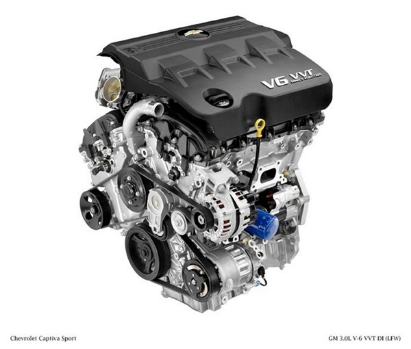 Двигатель LF1 3.0 SIDI V6 и Alloytec High Feature V6 для Chevrolet Captiva