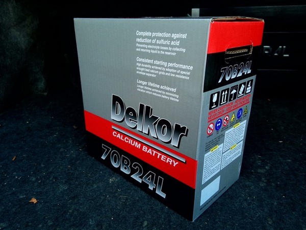 Характеристики аккумулятора Delkor для Toyota Corolla 110