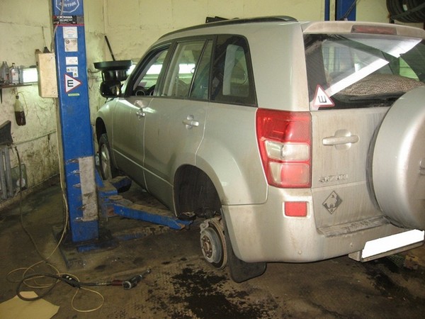 Установка лифт-комплекта для Suzuki Grand Vitara