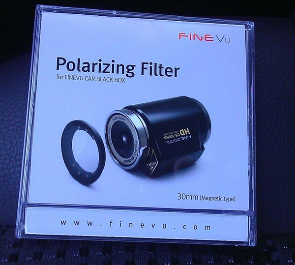 Установка поляризационного светофильтра для видеорегистротора FineVu CR300 HD в Chevrolet Captiva