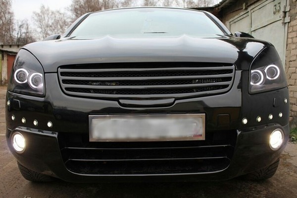 Тюнинг оптики Nissan Qashqai своими руками