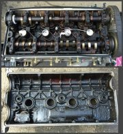 Реставрация клапанной крышки от двигателя 4AGE Black Top для Toyota Corolla 100