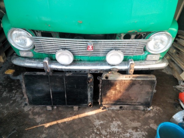 Радиатор охлаждения с ваз 21073 в ваз 2101 