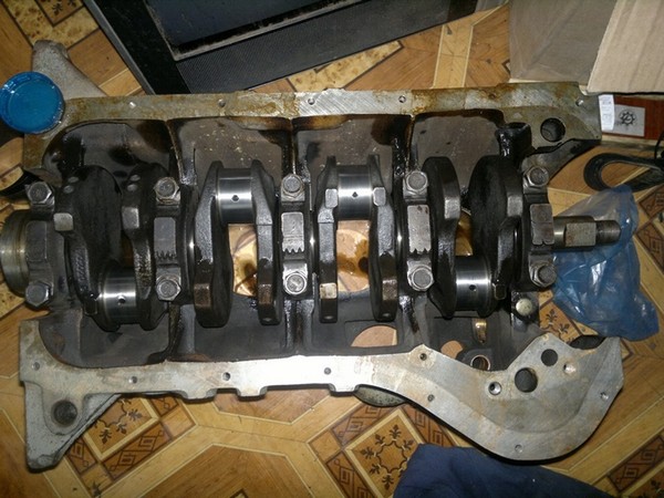 Сборка блока цилиндров на НИВЕ