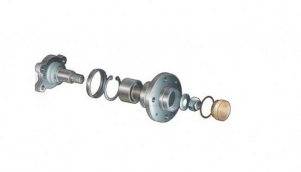 Ремонт и замена подшипника задней ступицы Гранта