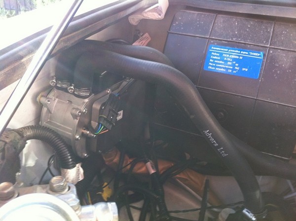 Установка предпускового подогревателя УАЗ Patriot