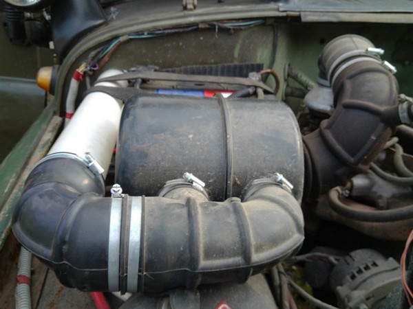 Подключение шноркеля к карбюратору