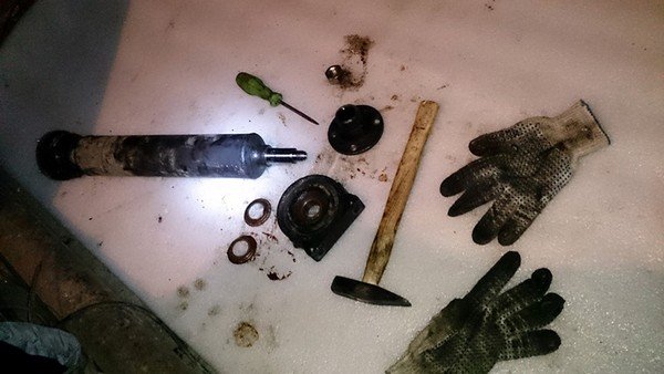 Замена подвесного подшипника карданного вала НИВЫ