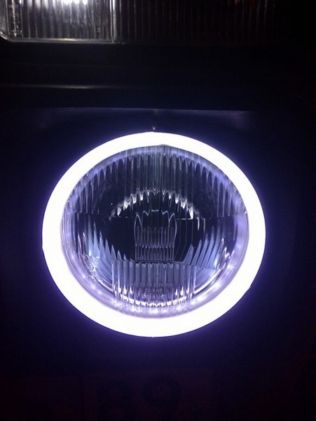 Переделка старых фар Нивы под 