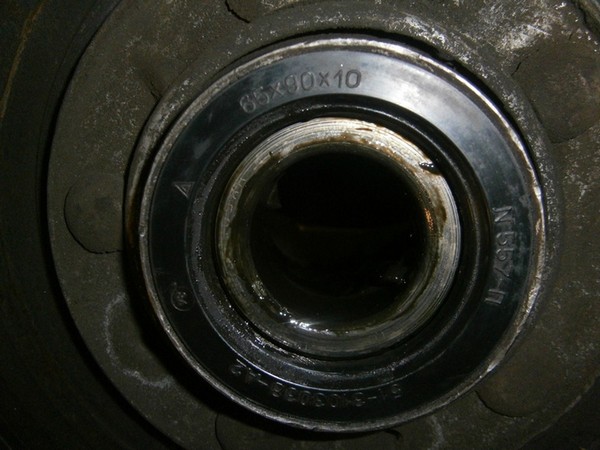 Ремонт правого поворотного кулака военного моста УАЗ 3303