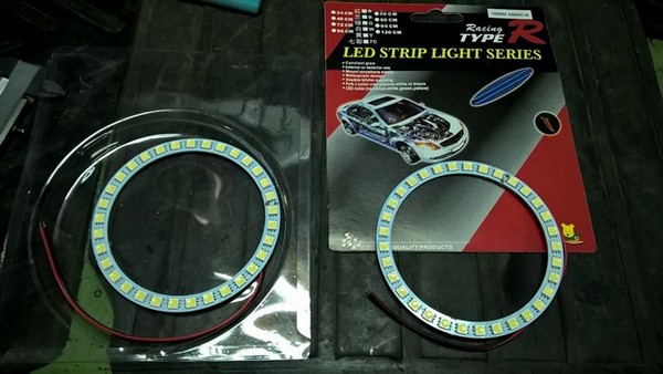 Доработка ангельских глазок для НИВЫ