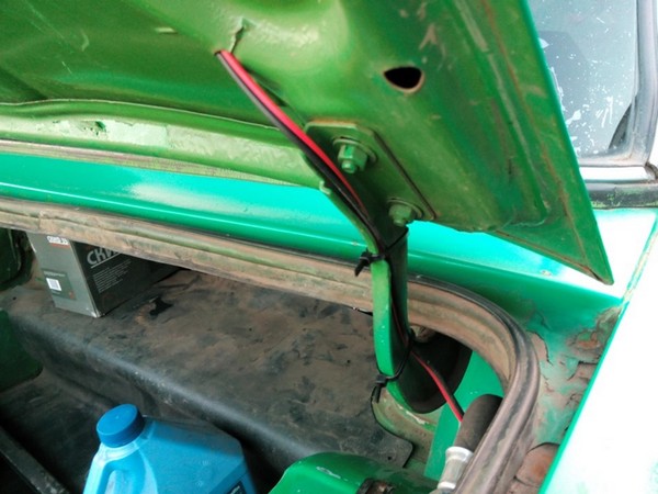 Подключение багажника к сигнализации с кнопки