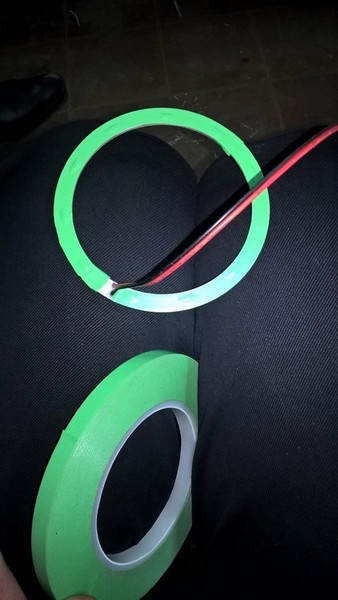 Доработка ангельских глазок для НИВЫ