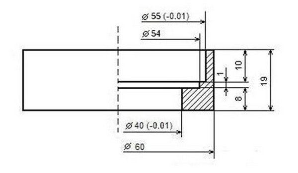 Полезные чертежи для установки суппортов ВАЗ 2112 в ВАЗ 2107